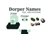 Thorper Names